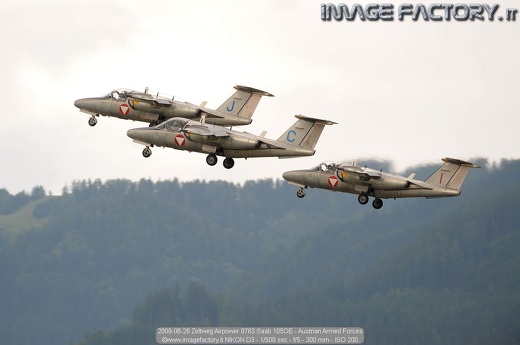 2009-06-26 Zeltweg Airpower 8763 Saab 105OE - Austrian Armed Forces